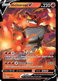 Incineroar V PSA grading analytics