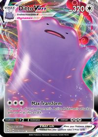 Ditto Vmax Full Art PSA grading analytics