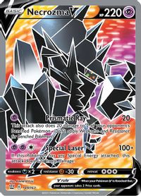 Necrozma V Full Art PSA grading analytics