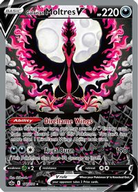 Galarian Moltres V Full Art PSA grading analytics