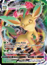 Leafeon Vmax Full Art PSA grading analytics