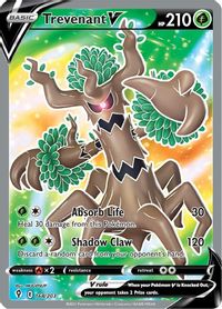 Trevenant V Full Art PSA grading analytics