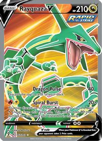 Rayquaza V Full Art PSA grading analytics
