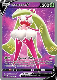 Tsareena V Full Art PSA grading analytics
