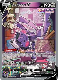 Genesect V Full Art PSA grading analytics