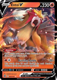 Entei V PSA grading analytics