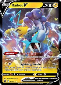 Raikou V PSA grading analytics