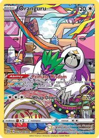 Oranguru Full Art PSA grading analytics