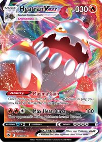 Heatran Vmax Full Art PSA grading analytics