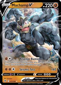 Machamp V PSA grading analytics