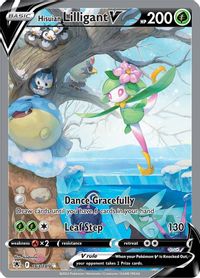 Hisuian Lilligant V Full Art PSA grading analytics