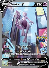 Mewtwo V Full Art PSA grading analytics