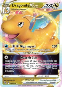 Dragonite Vstar PSA grading analytics