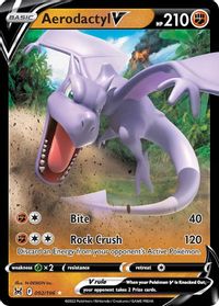 Aerodactyl V PSA grading analytics