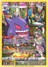 Gengar Full Art PSA grading analytics