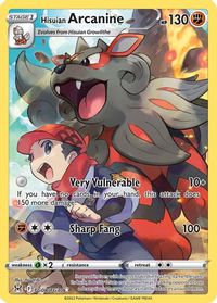 Hisuian Arcanine Full Art PSA grading analytics