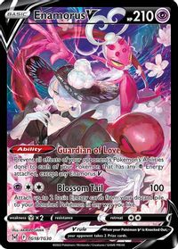 Enamorus V Full Art PSA grading analytics