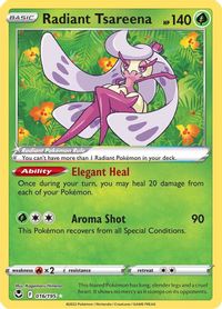 Radiant Tsareena PSA grading analytics