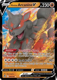 Hisuian Arcanine V PSA grading analytics