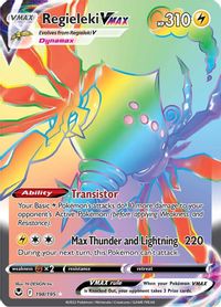 Regieleki Vmax Secret Full Art PSA grading analytics