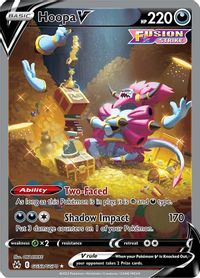 Hoopa V Full Art PSA grading analytics