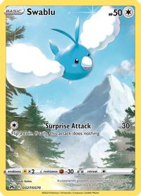 Swablu Full Art PSA grading analytics