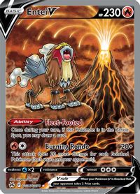 Entei V Full Art PSA grading analytics