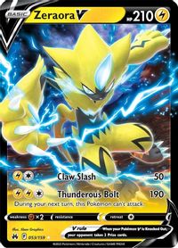 Zeraora V PSA grading analytics