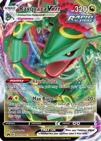 Rayquaza Vmax Full Art PSA grading analytics