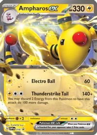 Ampharos EX Scarlet & Violet EX Battle Deck-Ampharos PSA grading analytics