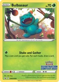Bulbasaur Illustration Contest 2022 PSA grading analytics
