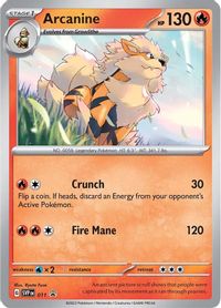 Arcanine Scarlet & Violet Three Pack Blister PSA grading analytics