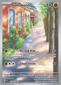 Sudowoodo Illustration Rare PSA grading analytics