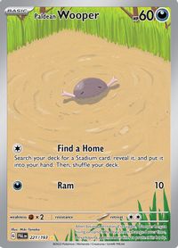 Paldean Wooper Illustration Rare PSA grading analytics