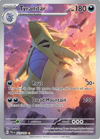 Tyranitar Illustration Rare PSA grading analytics