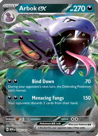 Arbok EX PSA grading analytics