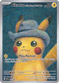 Pikachu With Grey Felt Hat Pokemon X Van Gogh PSA grading analytics