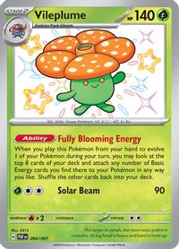 Vileplume Shiny Rare PSA grading analytics