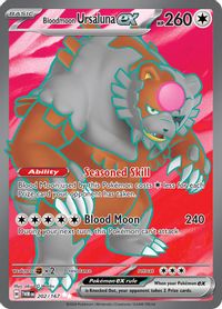 Bloodmoon Ursaluna EX Ultra Rare PSA grading analytics