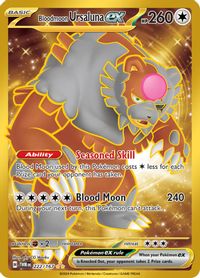 Bloodmoon Ursaluna EX Hyper Rare PSA grading analytics