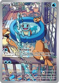 Squirtle Illustration Rare PSA grading analytics