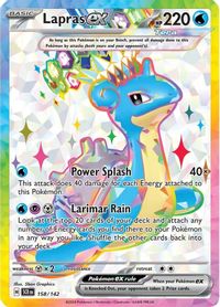 Lapras EX Ultra Rare PSA grading analytics