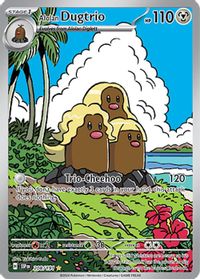 Alolan Dugtrio Illustration Rare PSA grading analytics