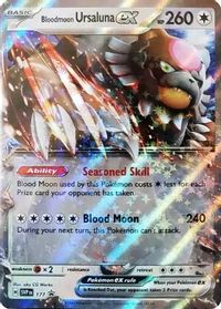 Bloodmoon Ursaluna EX Bloodmoon Ursaluna EX Box PSA grading analytics