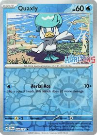 Quaxly Pokemon Center Exclusive PSA grading analytics