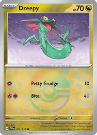 Dreepy Poke Ball Reverse Holo PSA grading analytics