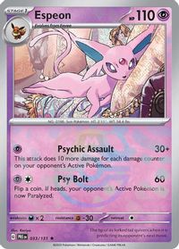 Espeon Master Ball Reverse Holo PSA grading analytics