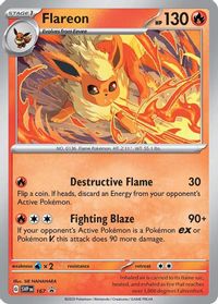 Flareon Prismatic Evolutions Poster Collection PSA grading analytics