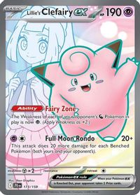 Lillie's Clefairy EX Ultra Rare PSA grading analytics