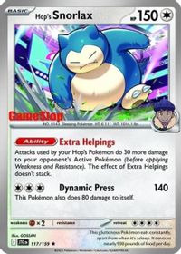 Hop's Snorlax Gamestop Exclusive PSA grading analytics